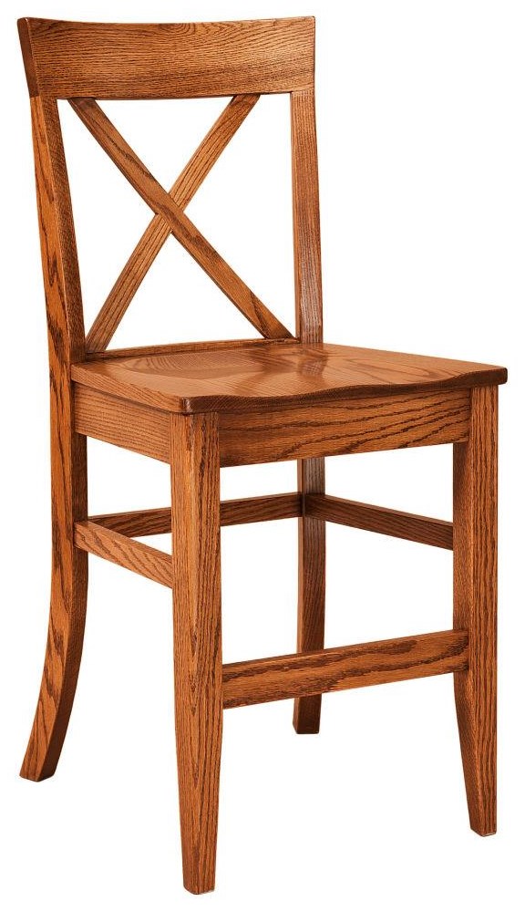 Eleanor x back best sale wood dining chair